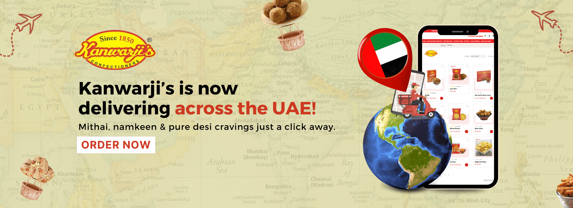 Kanwarji’s UAE Exclusive: Authentic Indian Sweets & Snacks Now in Dubai and Abu Dhabi
