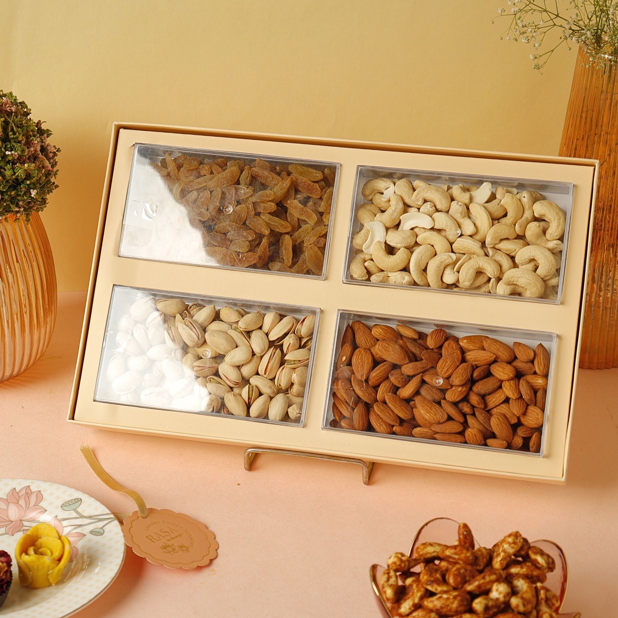 4 Dry-Fruit Hamper