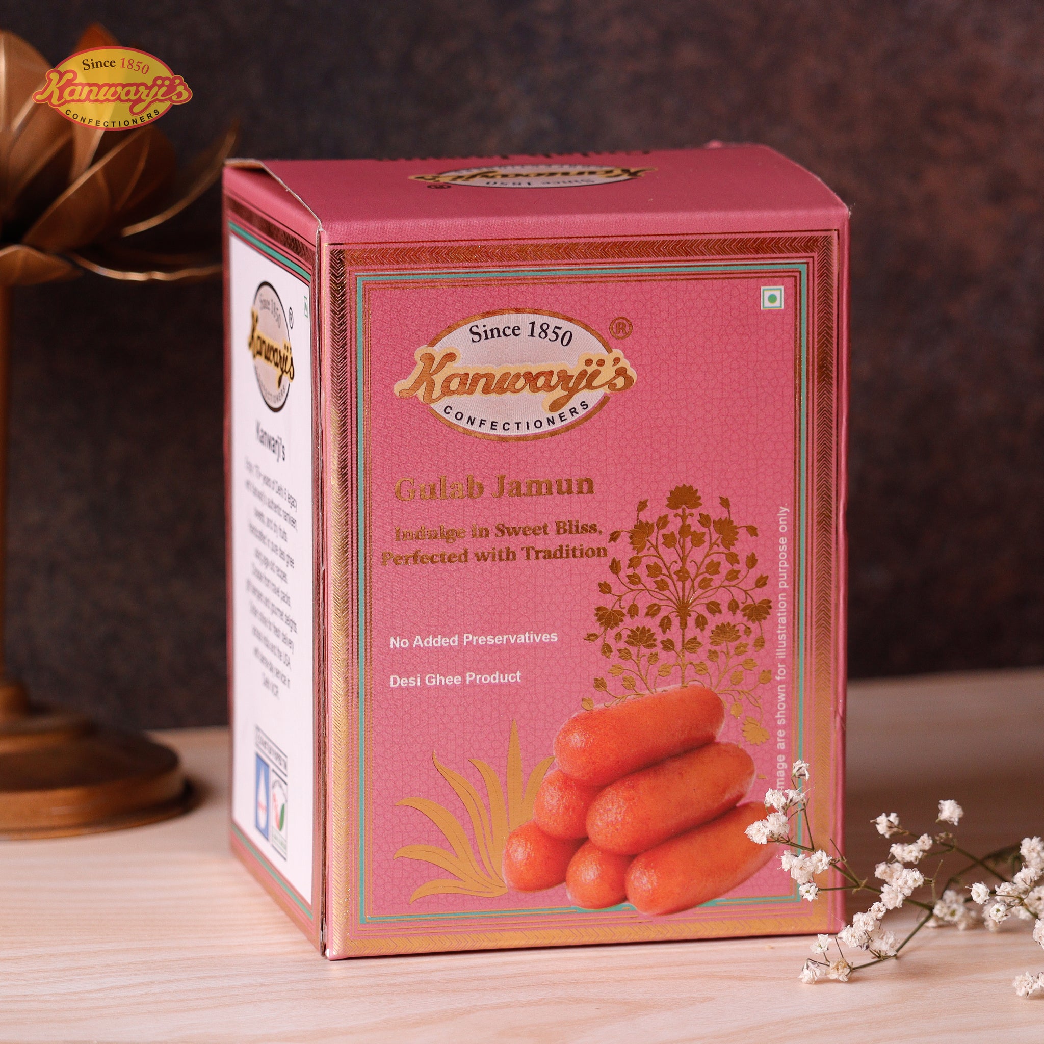Desi Ghee Gulab Jamun Tin