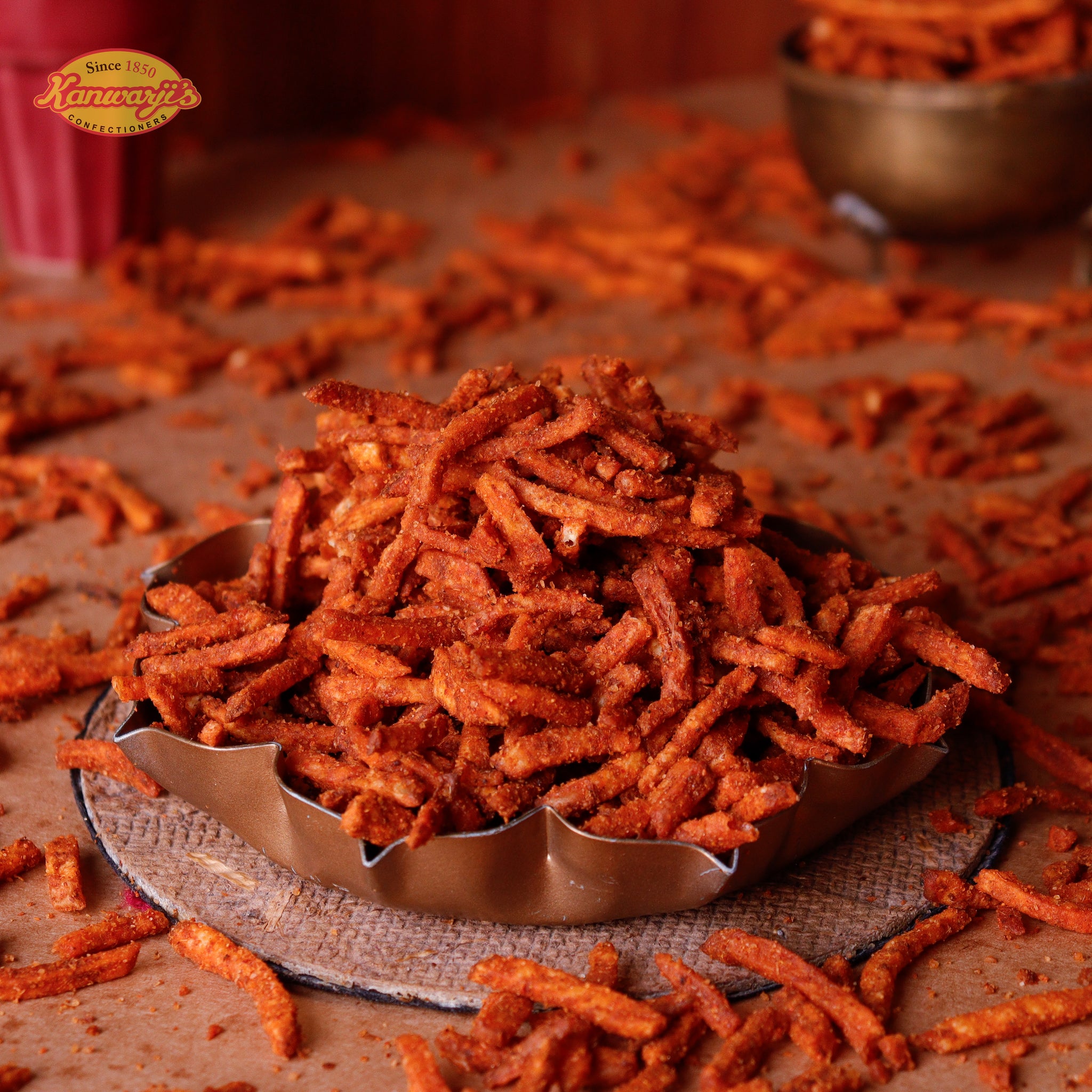 Aloo Lachha (Extra spicy).