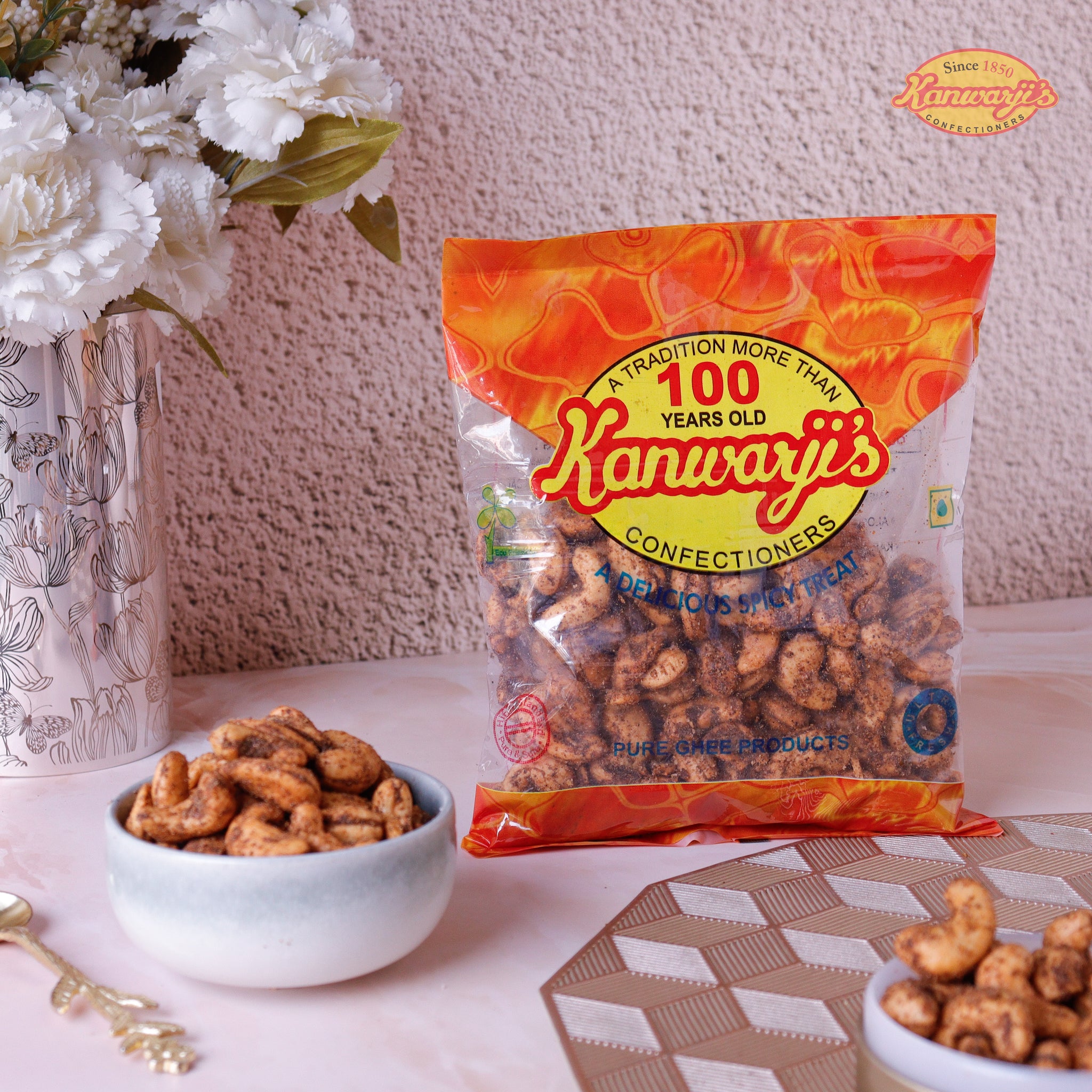 750G Masala Kaju +750G Masala Badam
