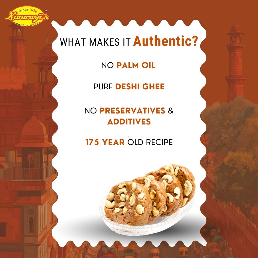 Premium Indian Sweet Badam Pista Sohan Halwa by Kanwarji's Online