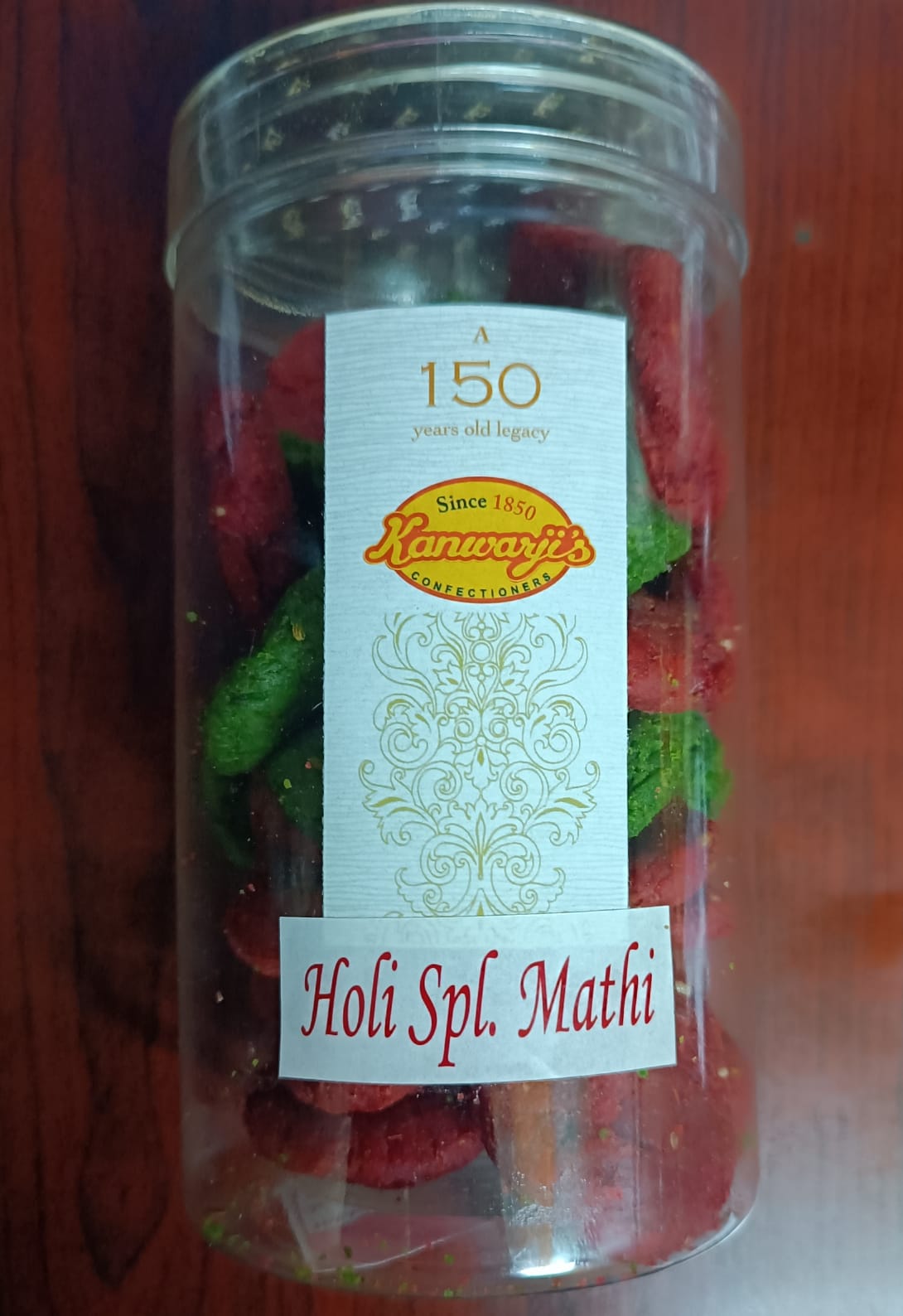 Spl Holi Beetroot Mathri or Spinach Mathri / चुकंदर मठरी / पालक मठरी / 300Grm..